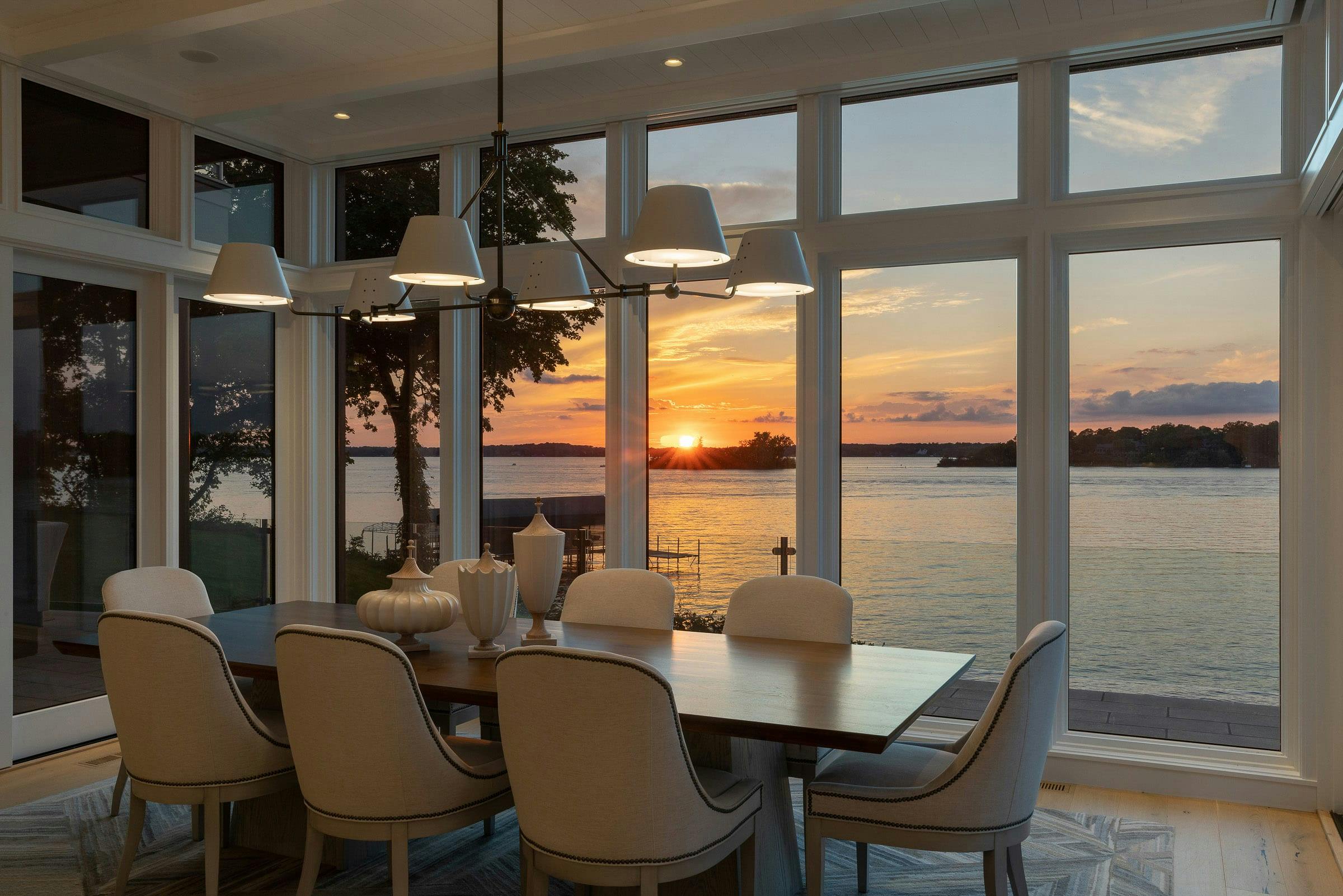 Dreamy Lake Home Design, Wayzata, MN — interior design by Eminent Interior Design