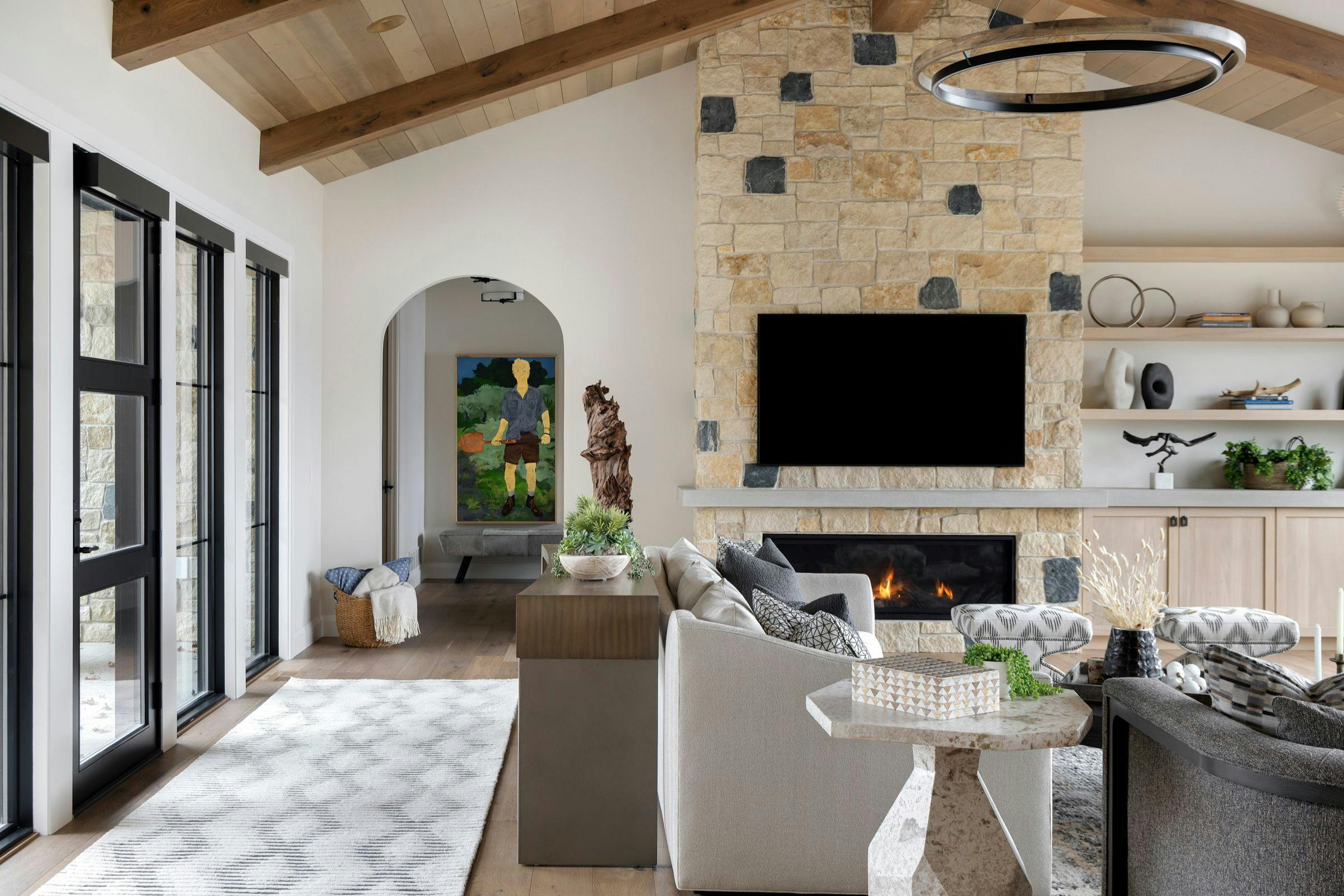 Warm, Rustic Retreat