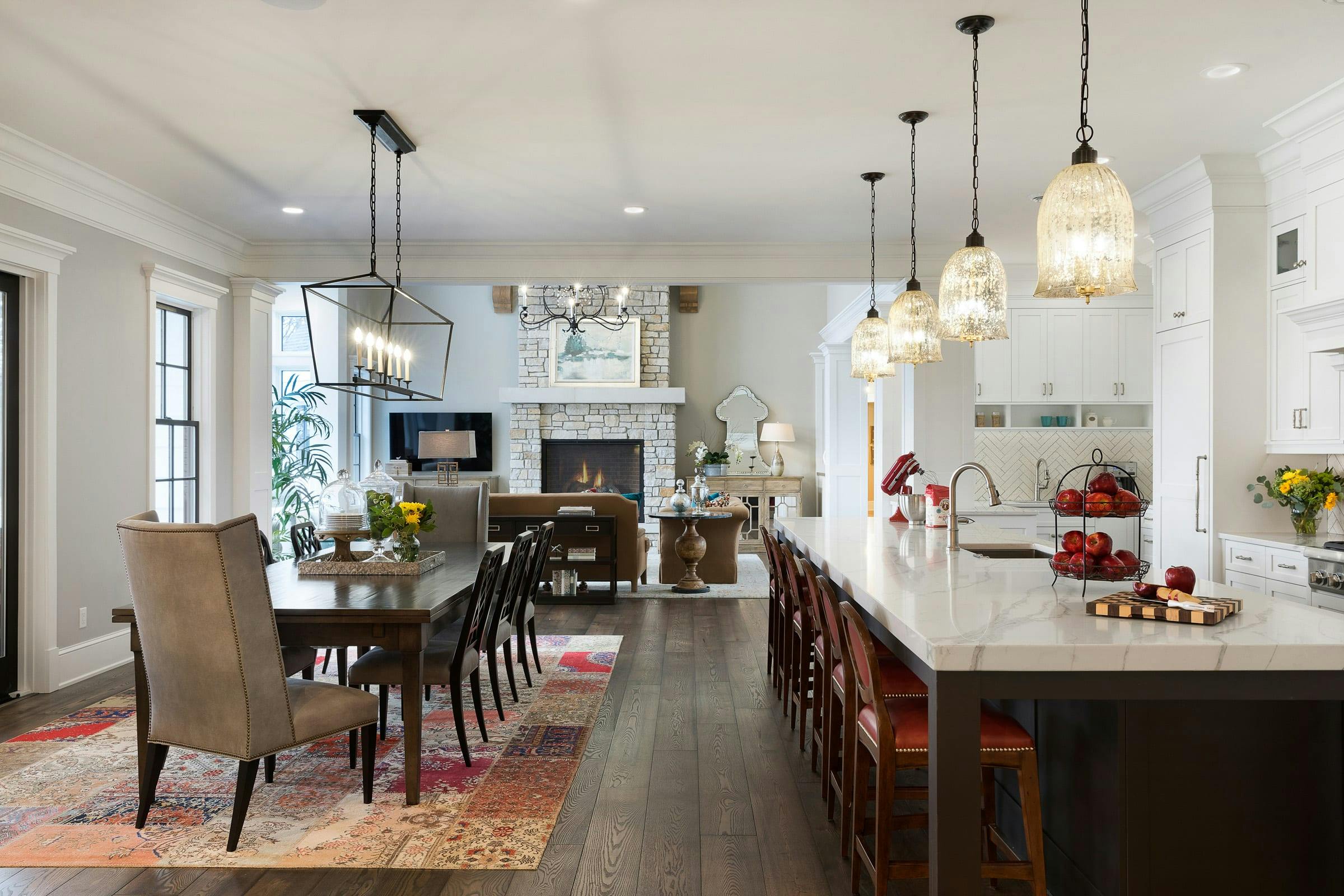Elegant Family Home Design, Buffalo, MN — interior design by Eminent Interior Design