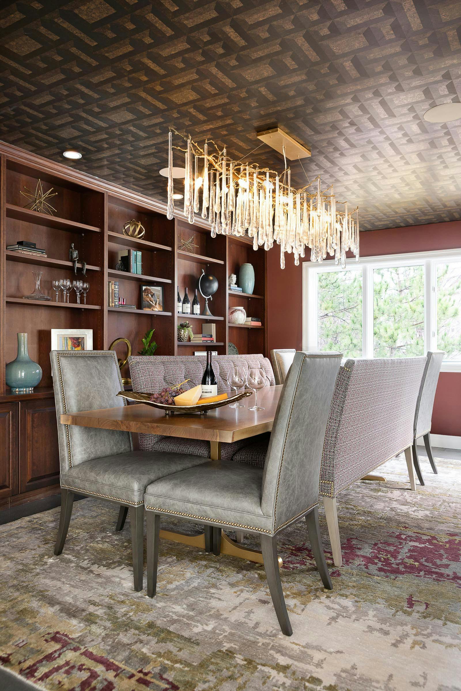 Remodeled Wine Cellar, Minneapolis, MN — interior design by Eminent Interior Design