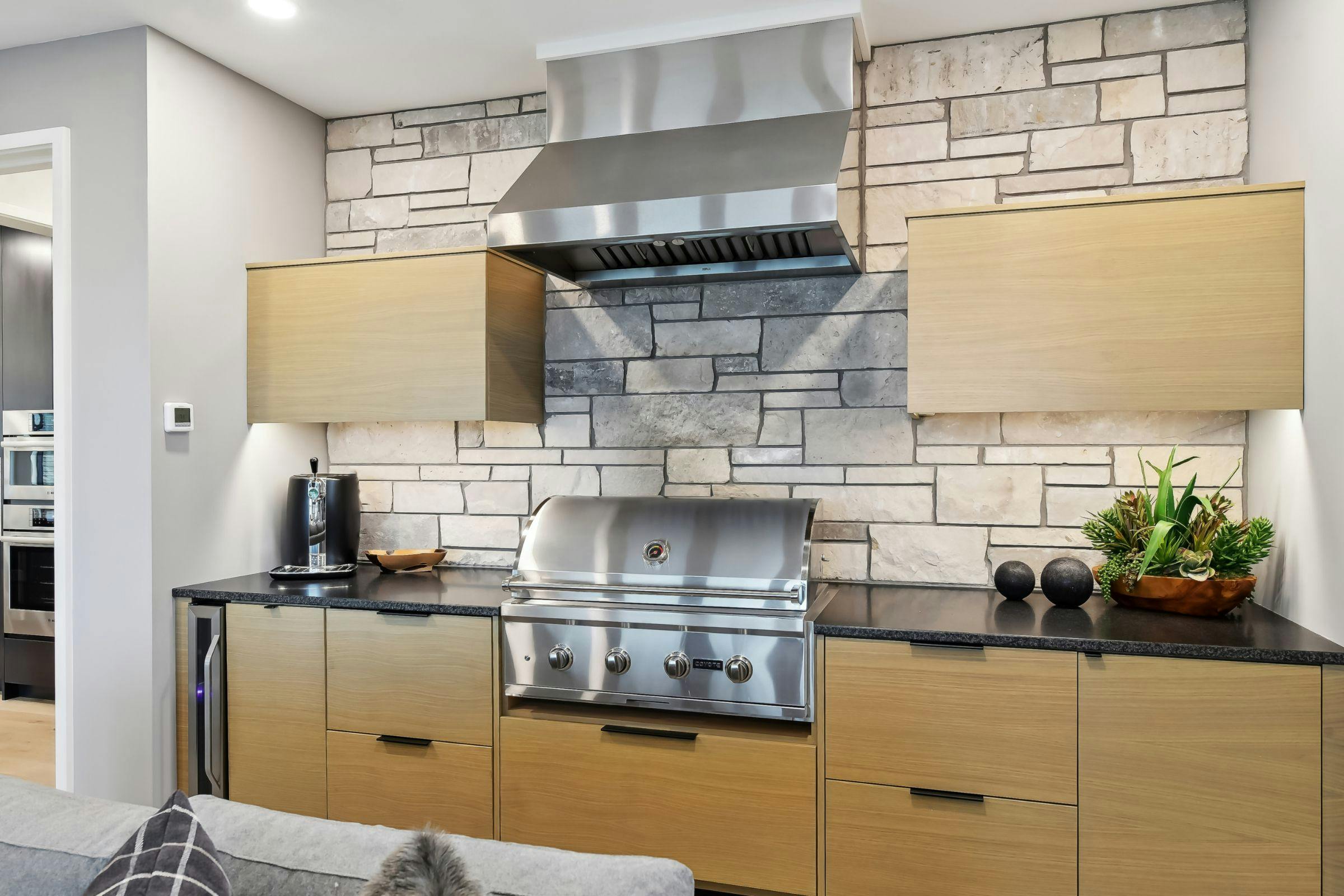 Lakefront Modern Build, Wayzata, MN — interior design by Eminent Interior Design