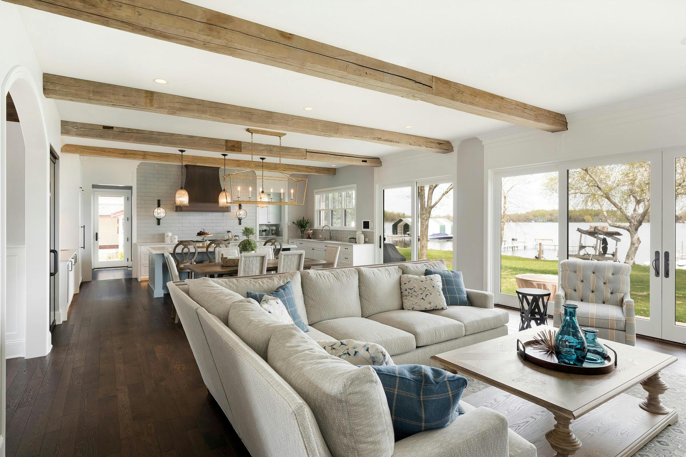 Lake Home Design, Lake Minnetonka, MN — interior design by Eminent Interior Design