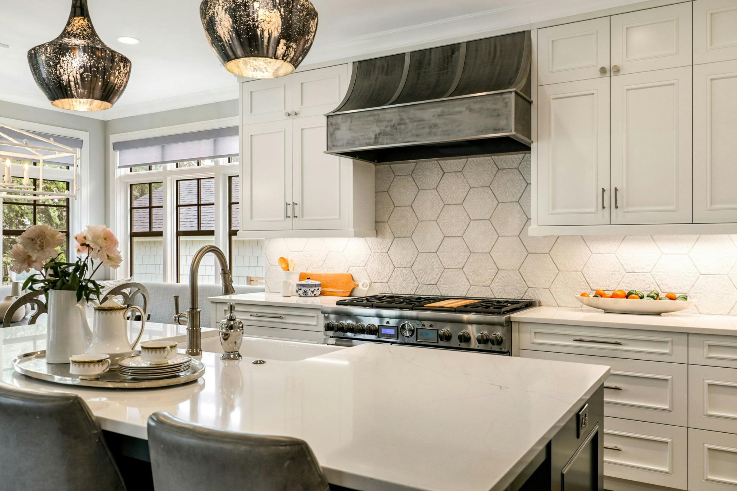 Open-Concept Living , Edina, MN — interior design by Eminent Interior Design