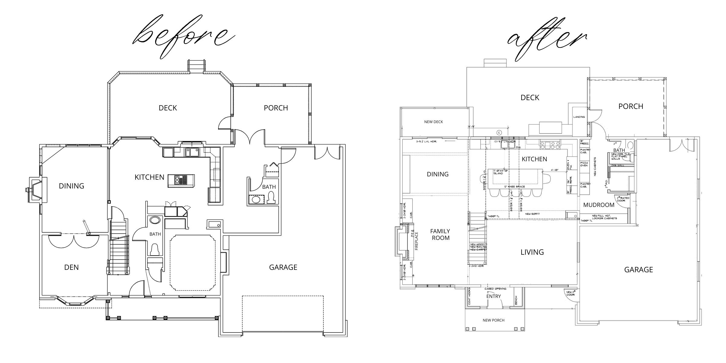 Reimagined Main Floor, St. Peter, MN — interior design by Eminent Interior Design