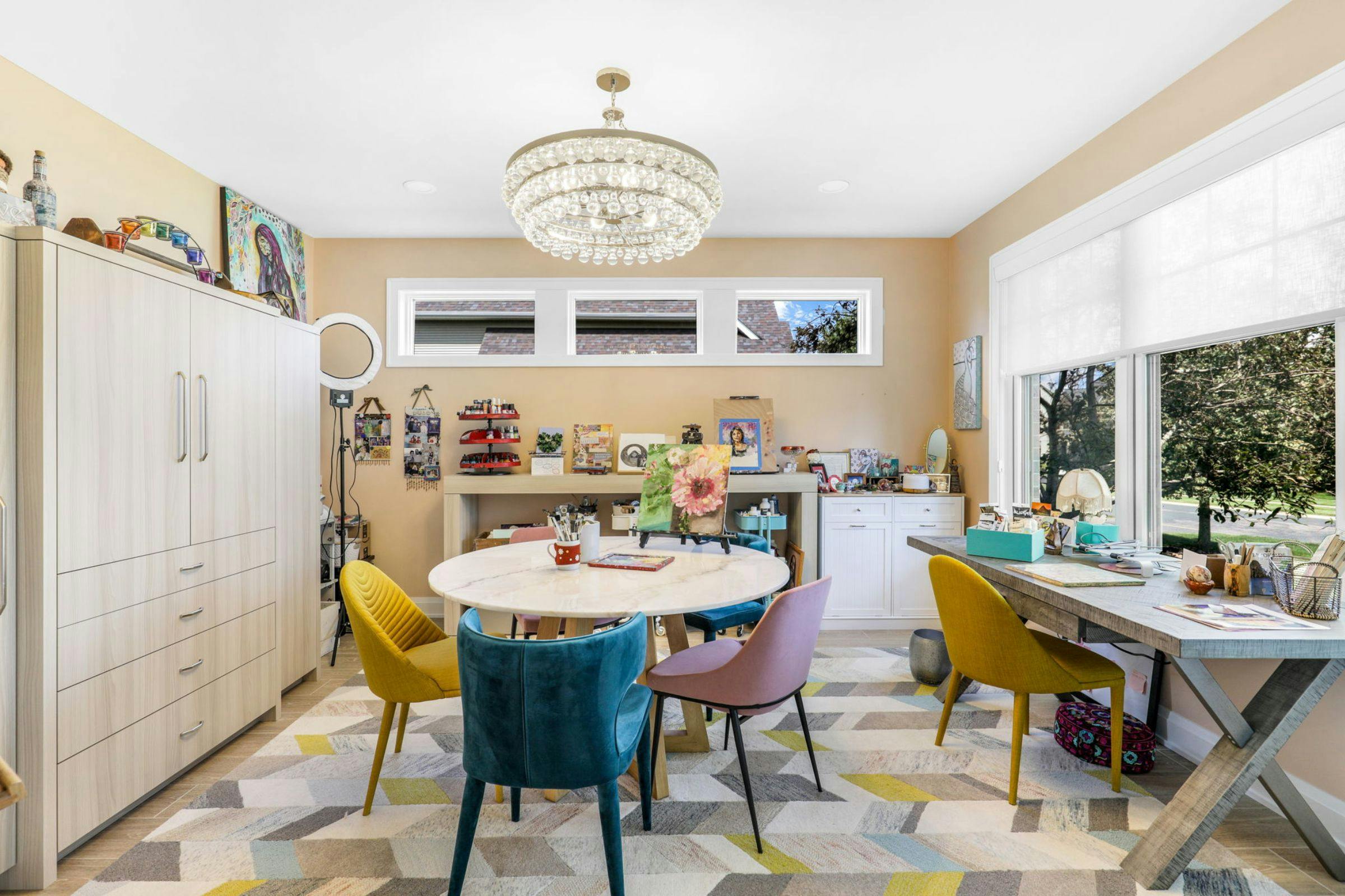 Creative Haven, Lakeville, MN — interior design by Eminent Interior Design