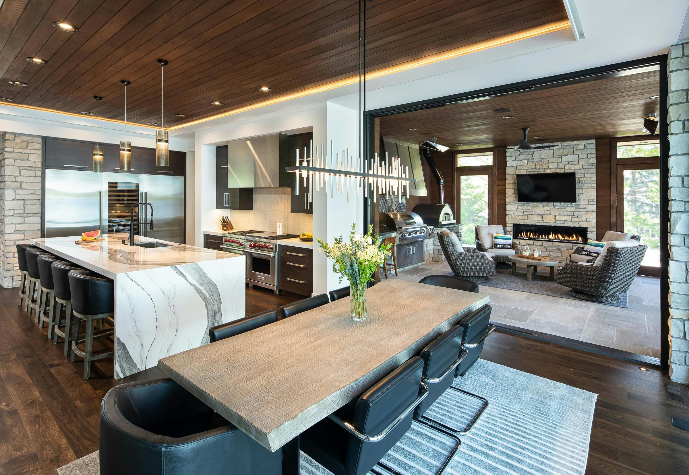 Modern Luxury Design, Lake Minnetonka, MN — interior design by Eminent Interior Design