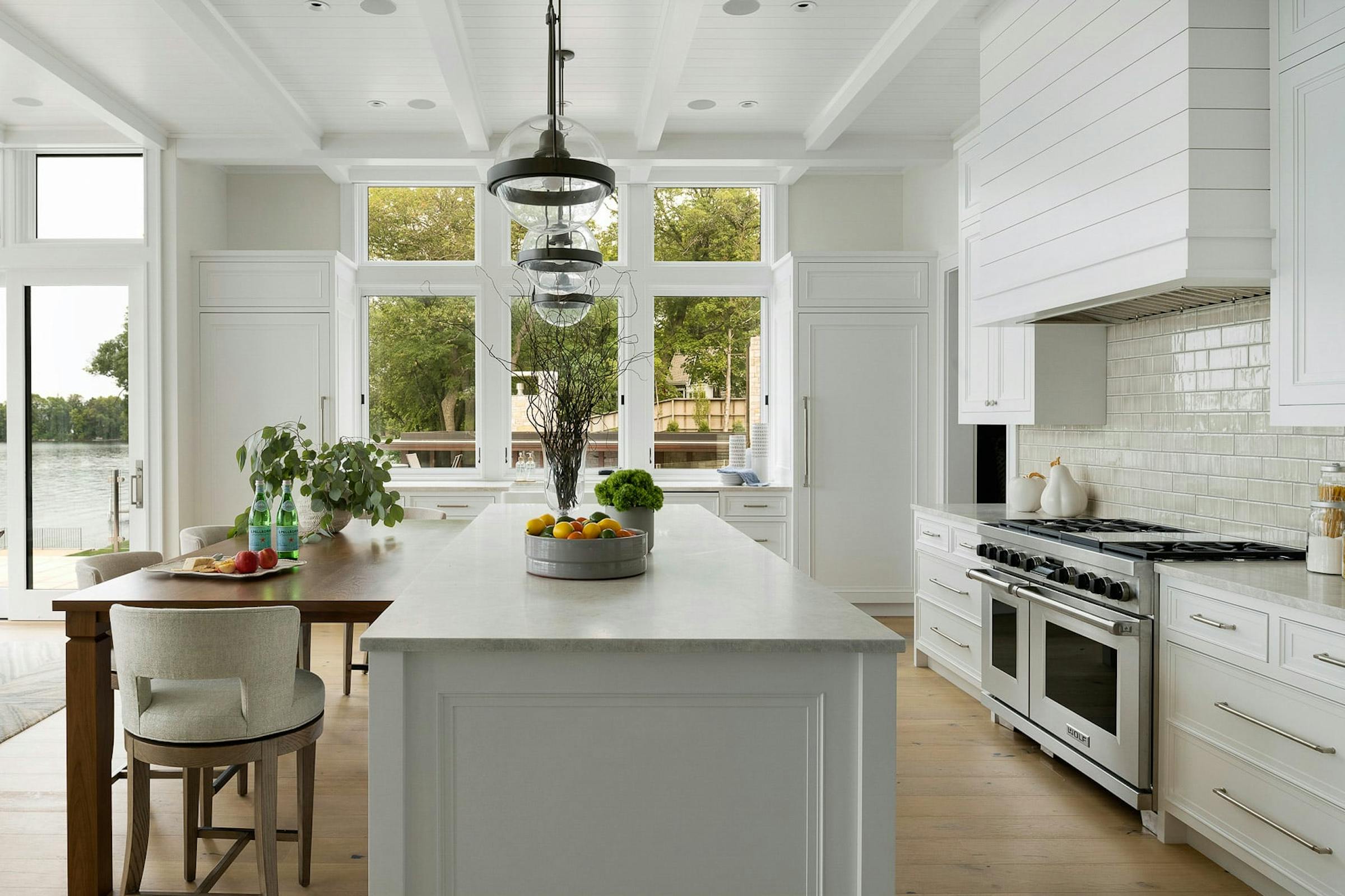 Dreamy Lake Home Design, Wayzata, MN — interior design by Eminent Interior Design