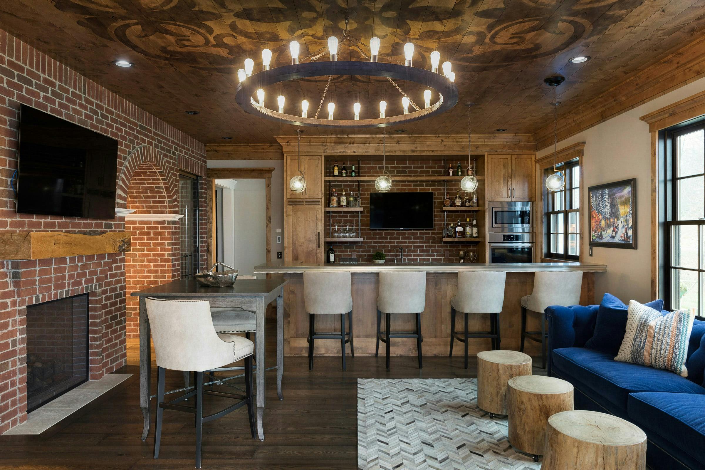 Elegant Family Home Design, Buffalo, MN — interior design by Eminent Interior Design