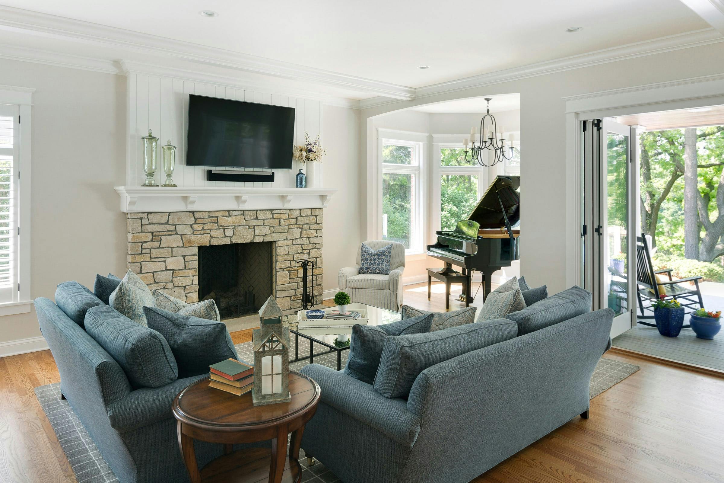 Southern Charm Remodel, Edina, MN — interior design by Eminent Interior Design