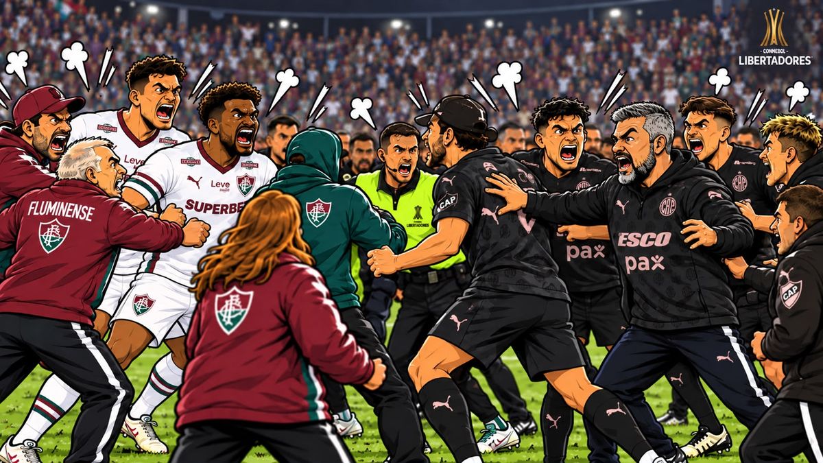 Imagen utilizada a modo de ilustración de la invasión al campo de juego.