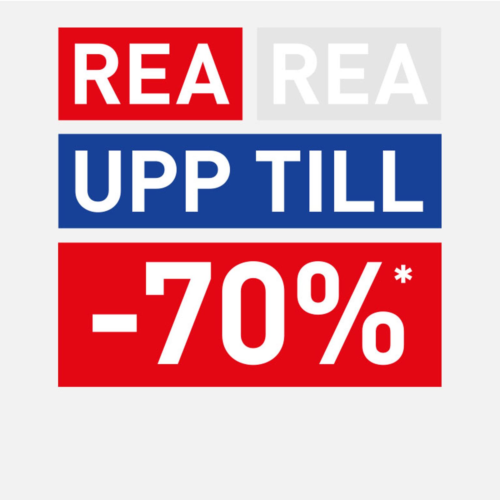 REA UPP TILL -70%*