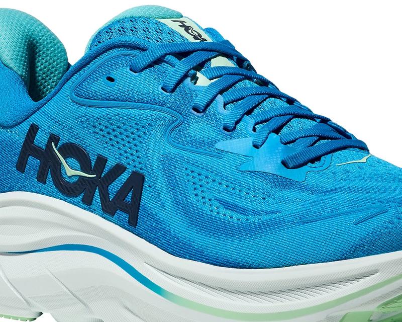 Hoka Clifton 10 M löparsko i färgen Hoka Blue/Skyward Blue