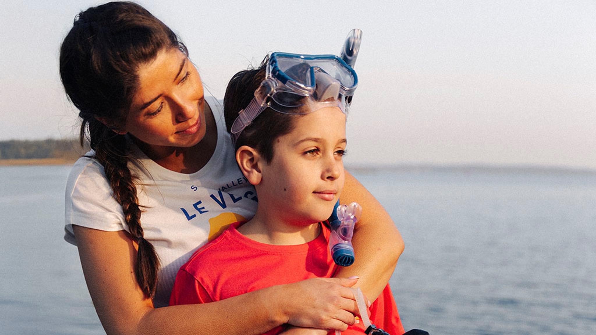 mamma och henens barn