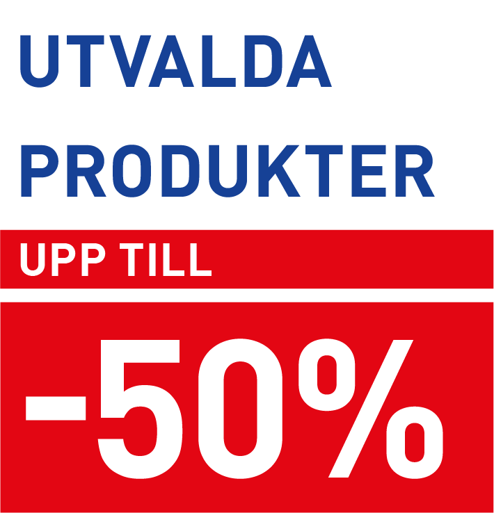 Selected products up to 50% off.