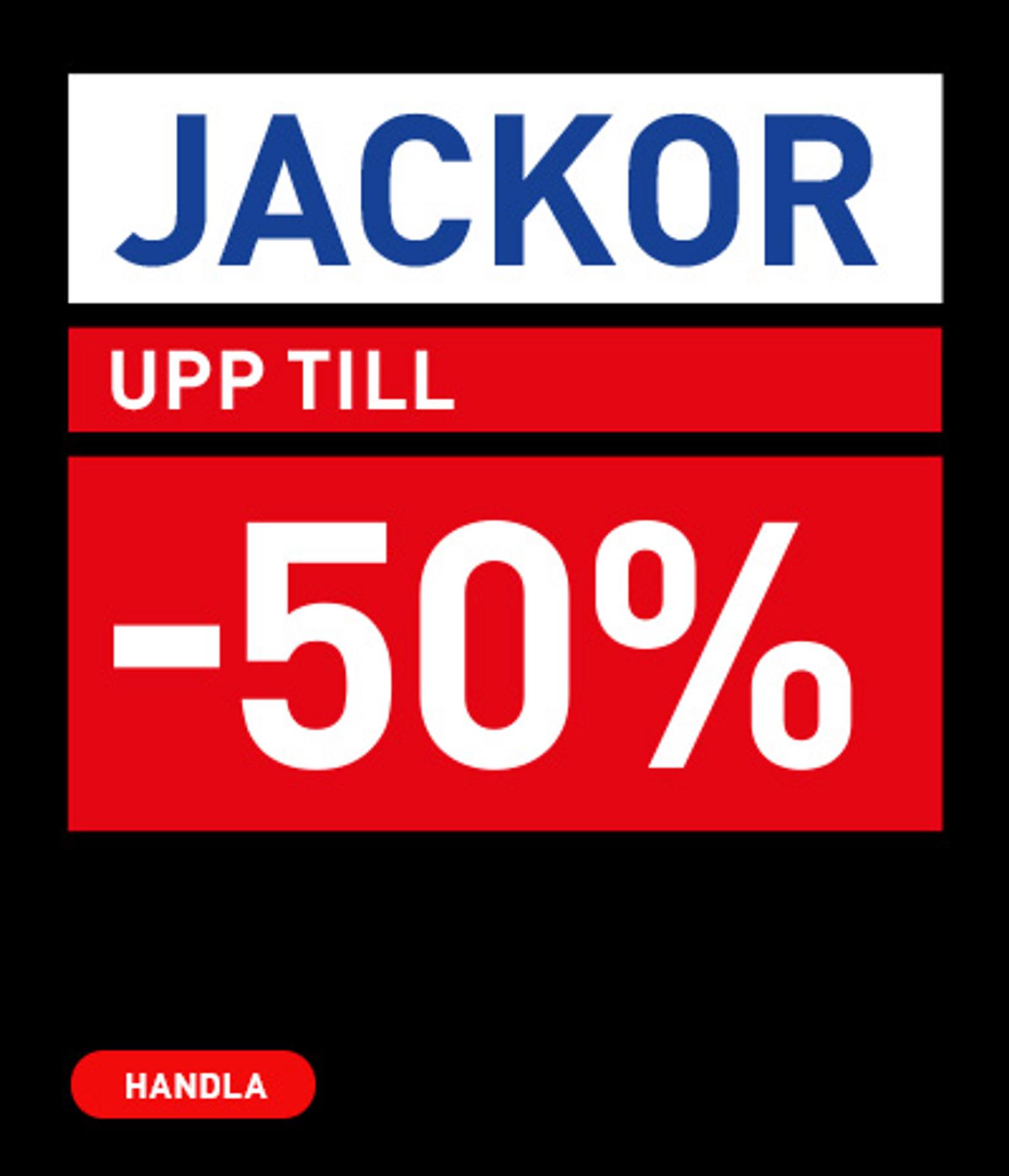 Advertisement: Jackets up to 50% off. Shop now.
