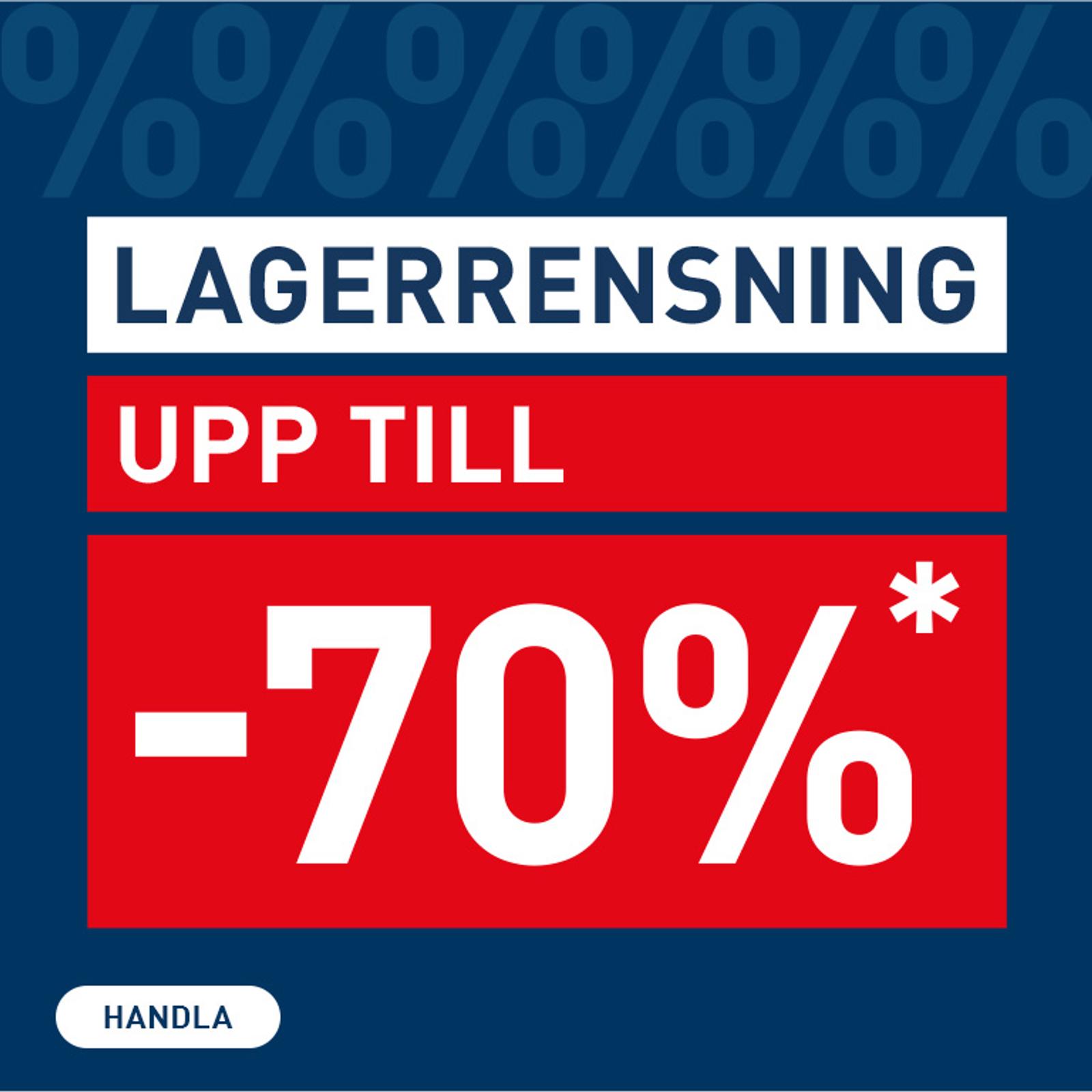 Warehouse Clearance sale with "Up to -70%" off. Shop now.