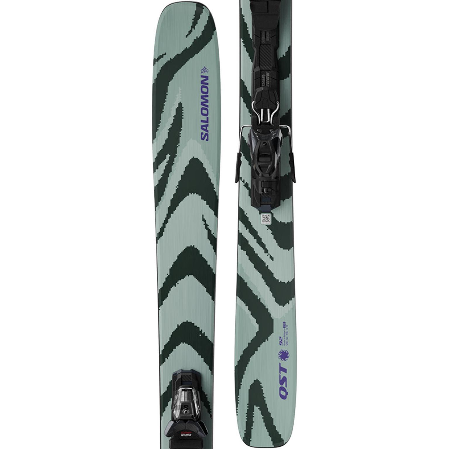 salomon alpinskida + bindning