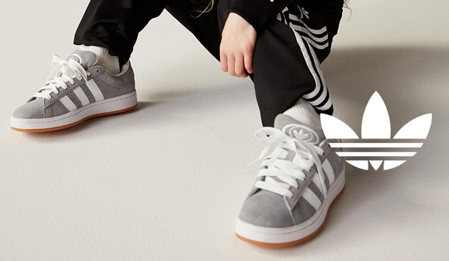 adidas originals gråa sneakers