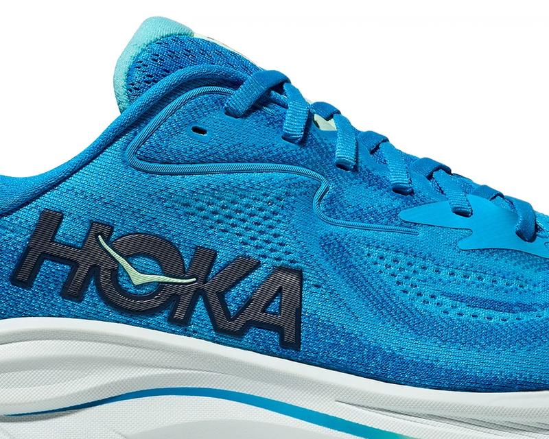 Hoka Clifton 10 M löparsko i färgen Hoka Blue/Skyward Blue