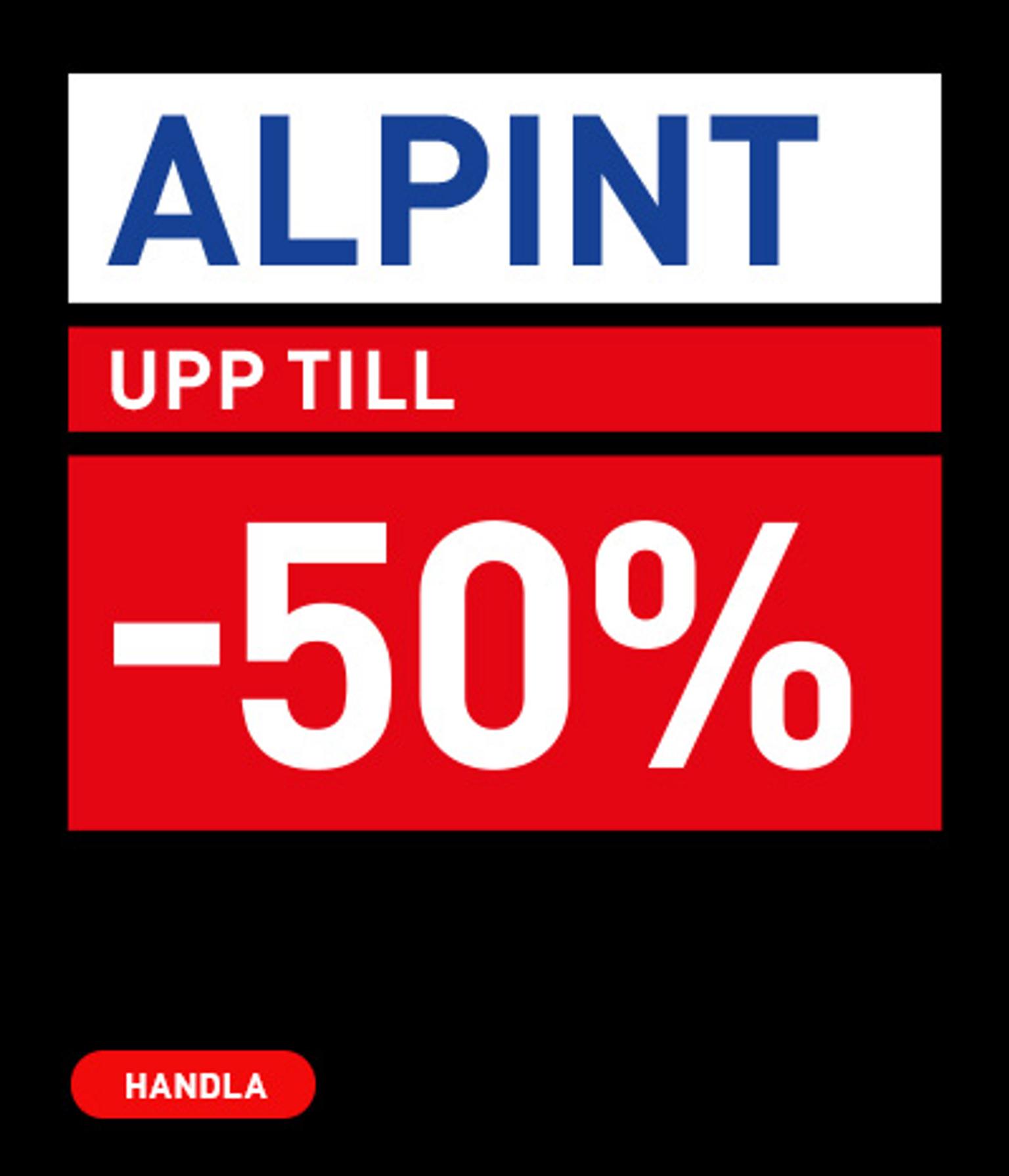 ALPINT: Up to 50% off. Shop now.
