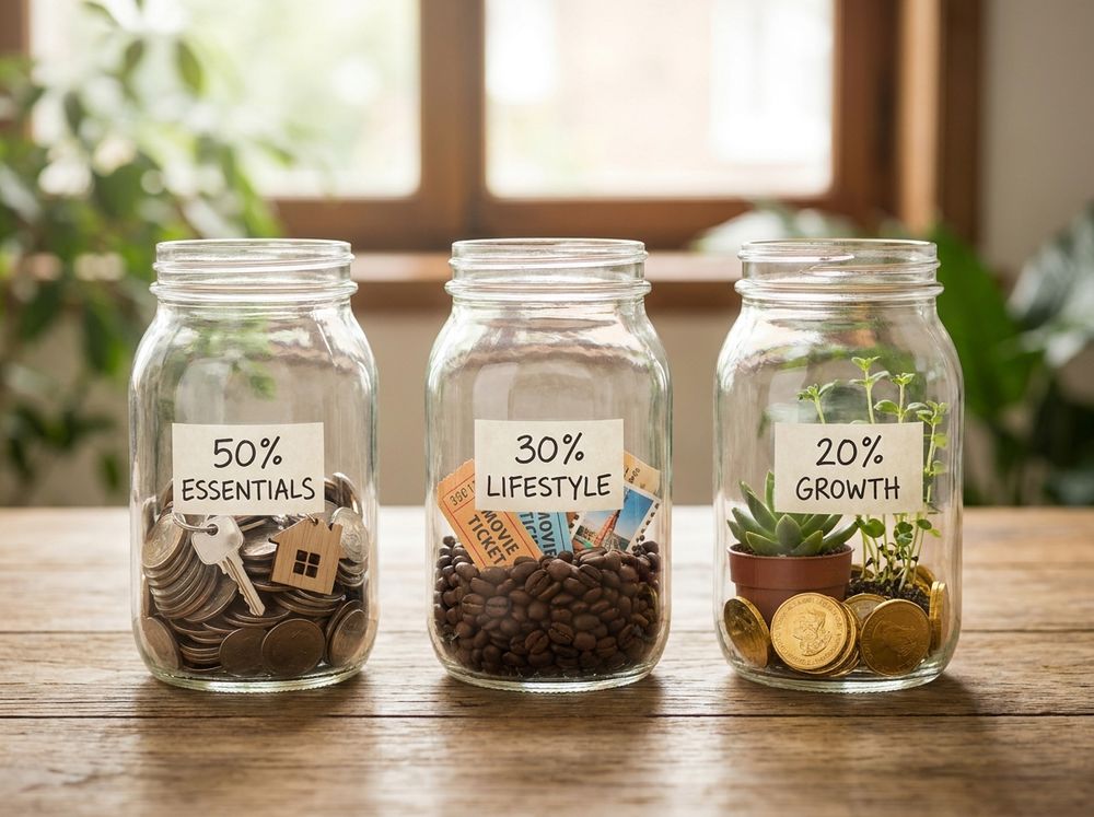 Cover image for: The 50/30/20 Budget Rule: A Beginner’s Guide to Managing Money Simply