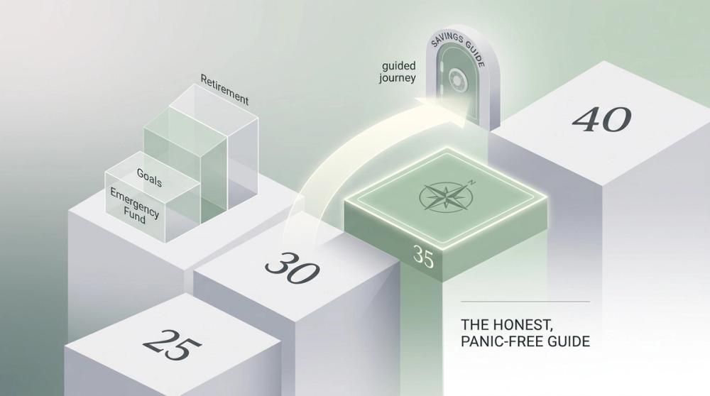 Cover image for: How Much Should You Have Saved by Age 35: The Honest, Panic-Free Guide