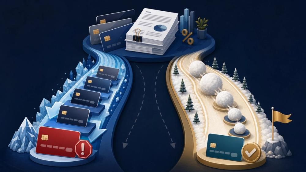 Cover image for: Debt Avalanche vs. Debt Snowball: Which Clears Debt Faster?