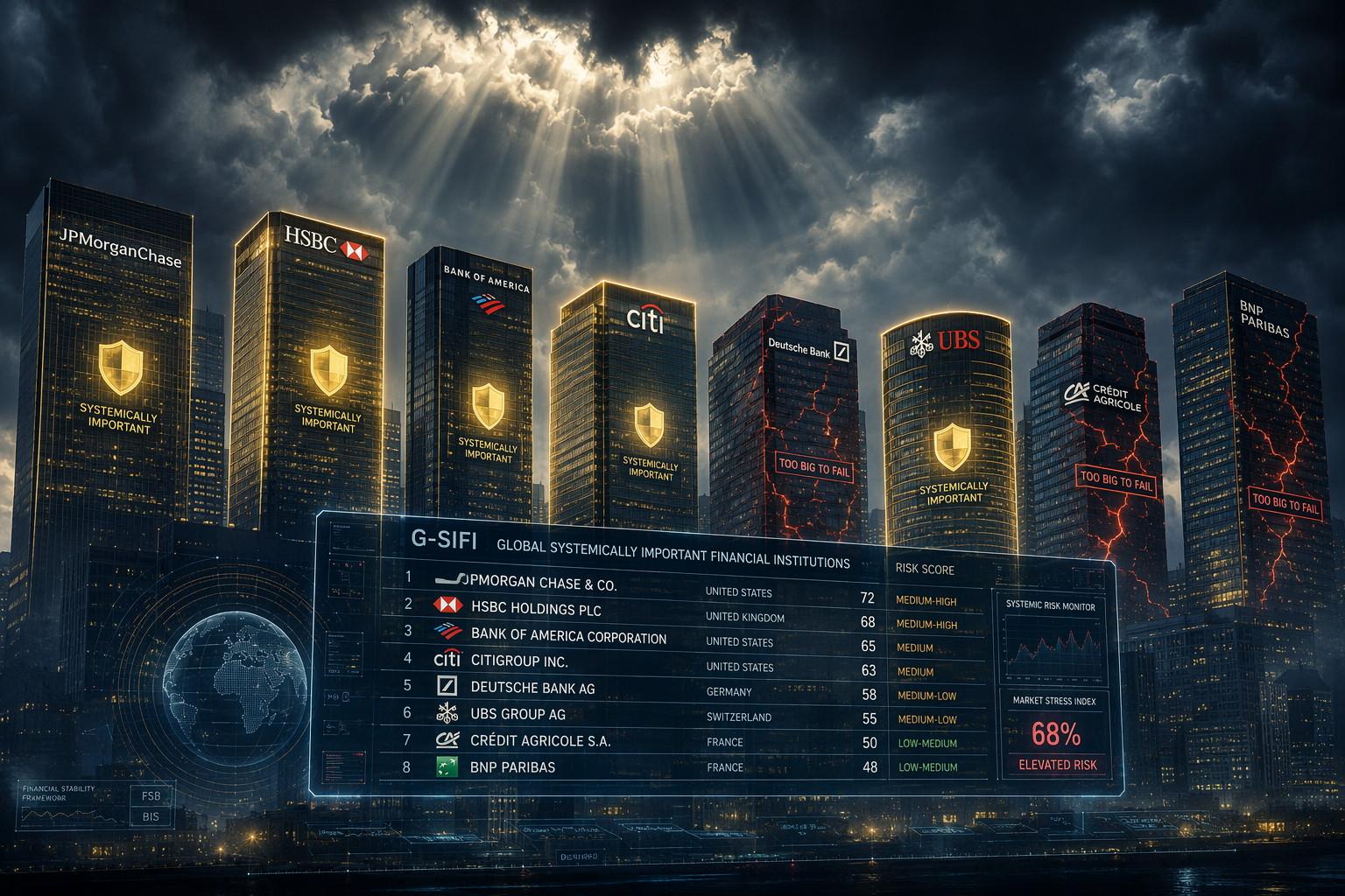 Cover image for: Which Banks Are Too Big to Fail in 2026? The Complete G-SIFI List Explained