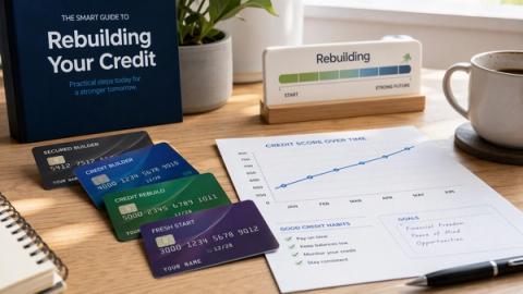 8 Best Credit Cards to Rebuild Credit After Debt (2026)