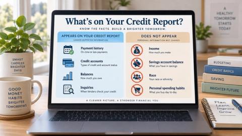 What Shows Up on a Credit Report (And What Doesn't)