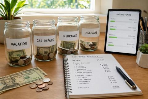 Sinking Funds for Big Expenses on a Budget