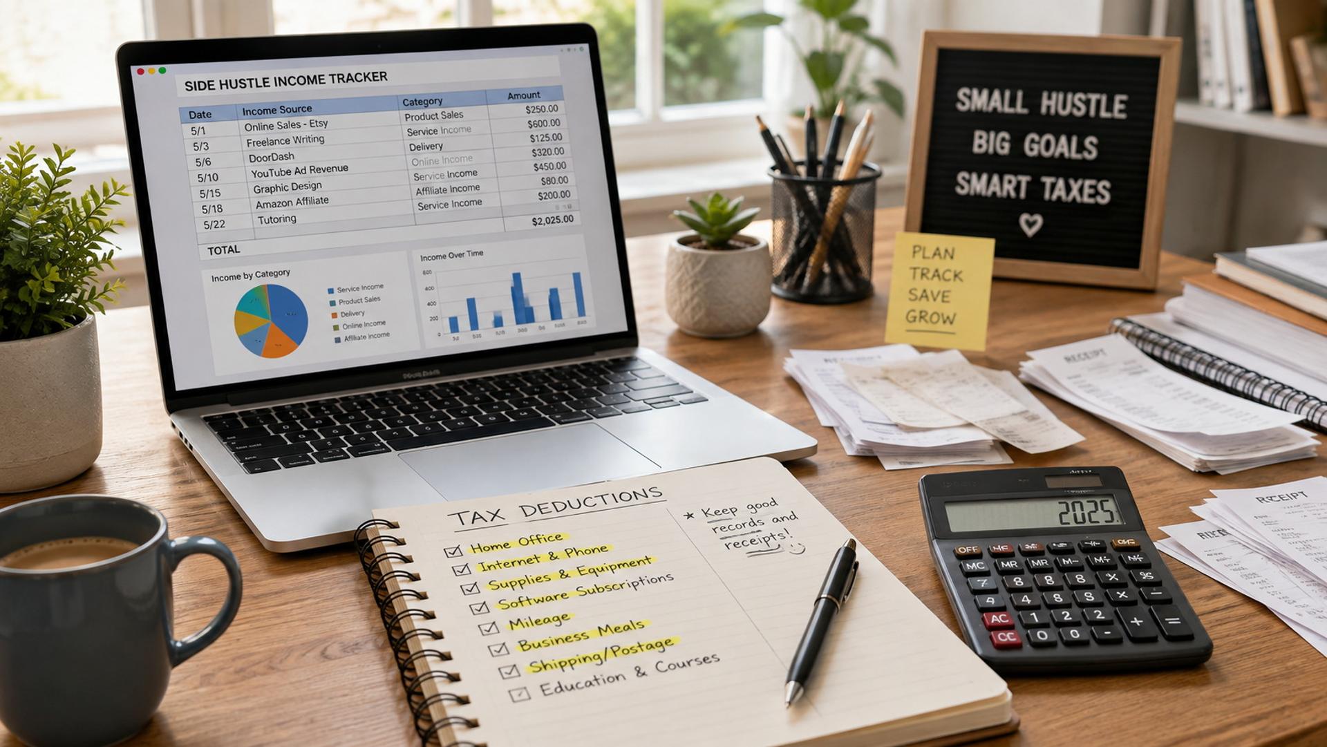 Cover image for: Side Hustle Tax Deductions Beginners Often Miss