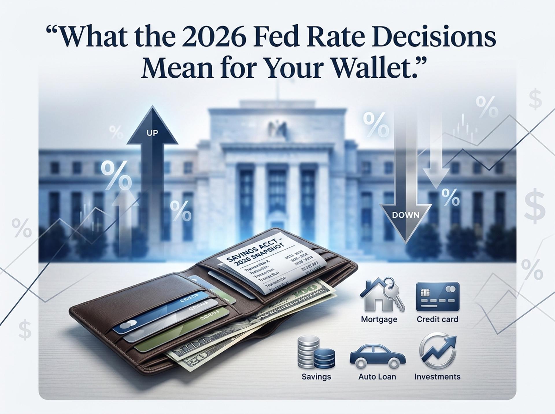 Cover image for: What the 2026 Fed Rate Decisions Mean for Your Wallet