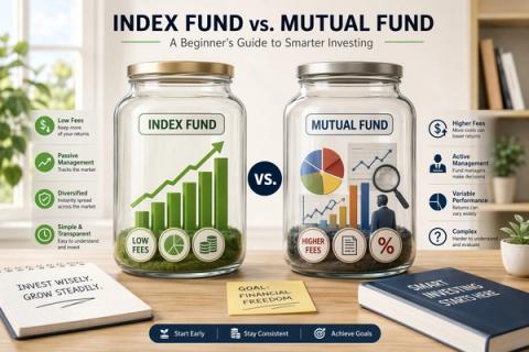 Index Funds vs. Mutual Funds: A Beginner's Guide