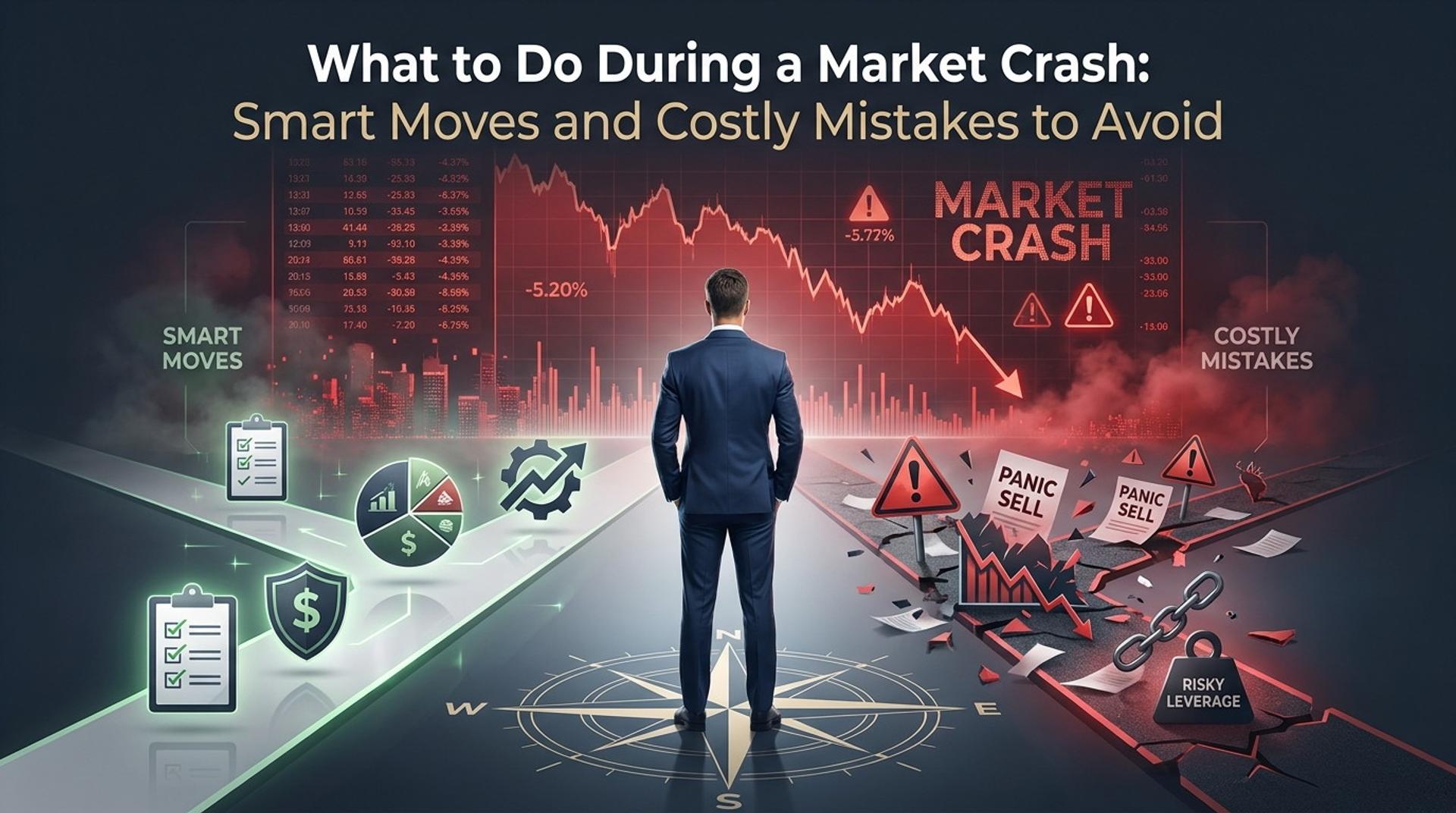 Cover image for: What to Do During a Market Crash: Smart Moves and Costly Mistakes to Avoid