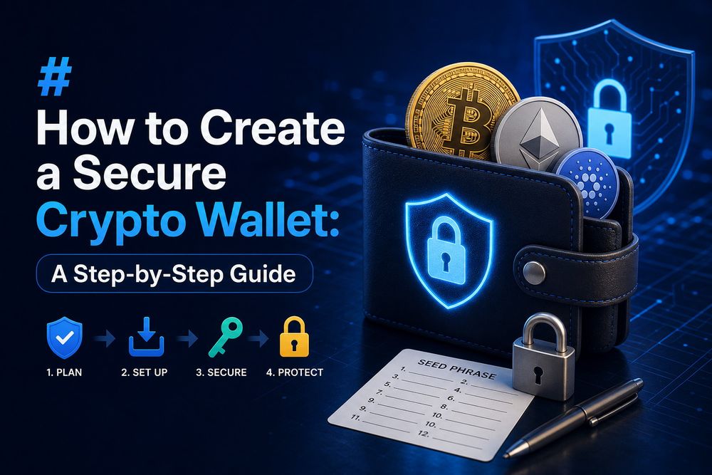 Cover image for: How to Create a Secure Crypto Wallet: A Step-by-Step Guide