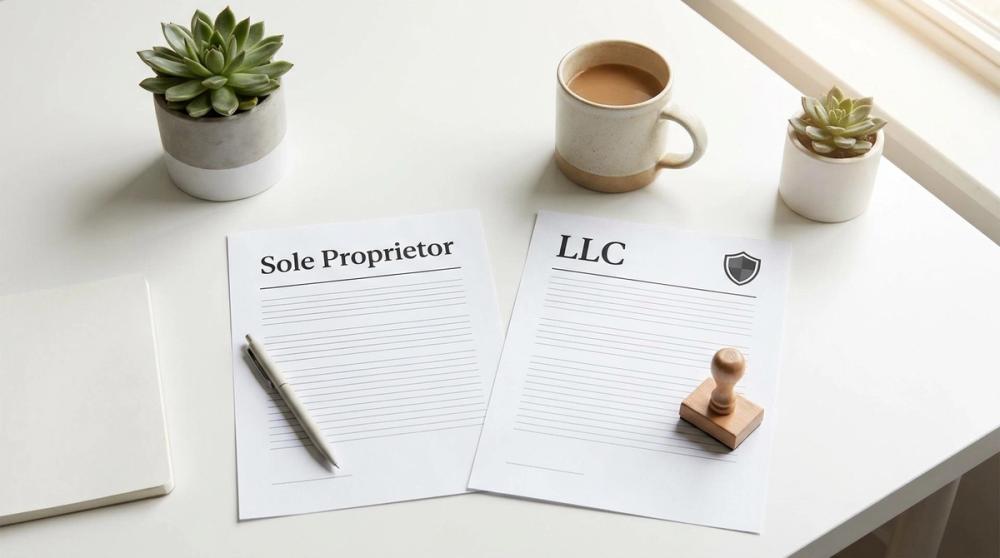 Cover image for: LLC vs. Sole Proprietorship: Which Business Structure Is Actually Right for You?
