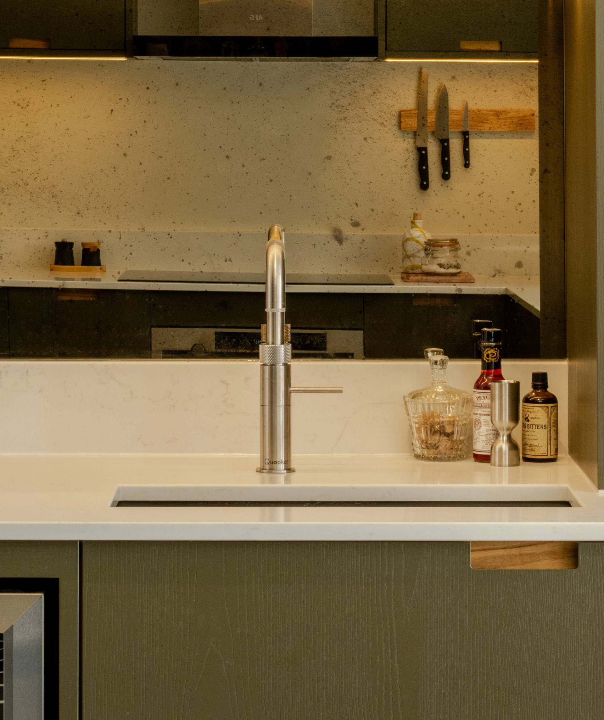 A close-up of Quooker Tap.
