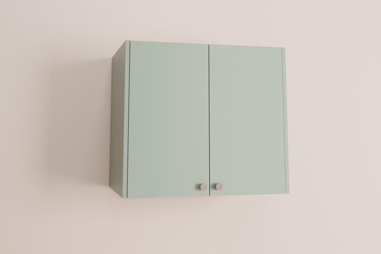 Double Fridge Top Cabinet