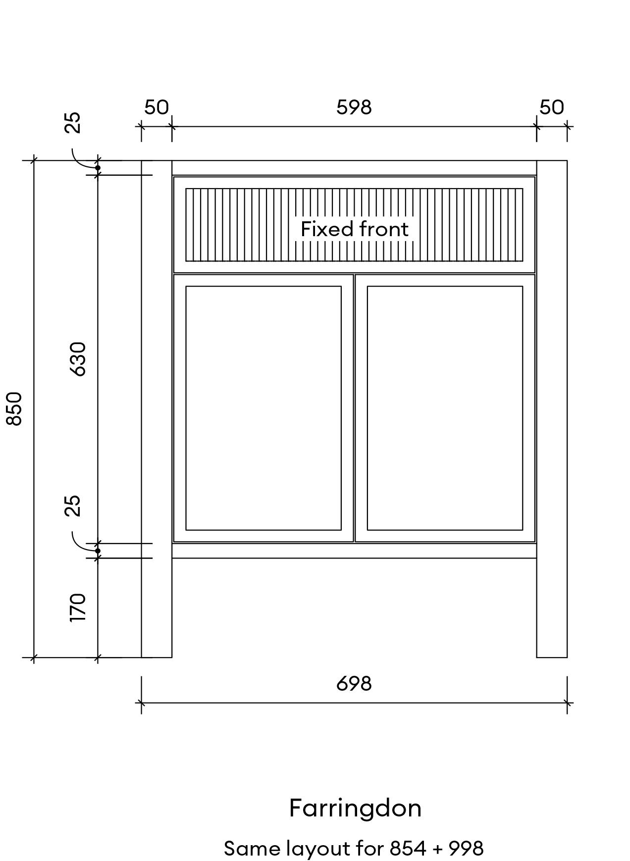 Farringdon Single Diagram