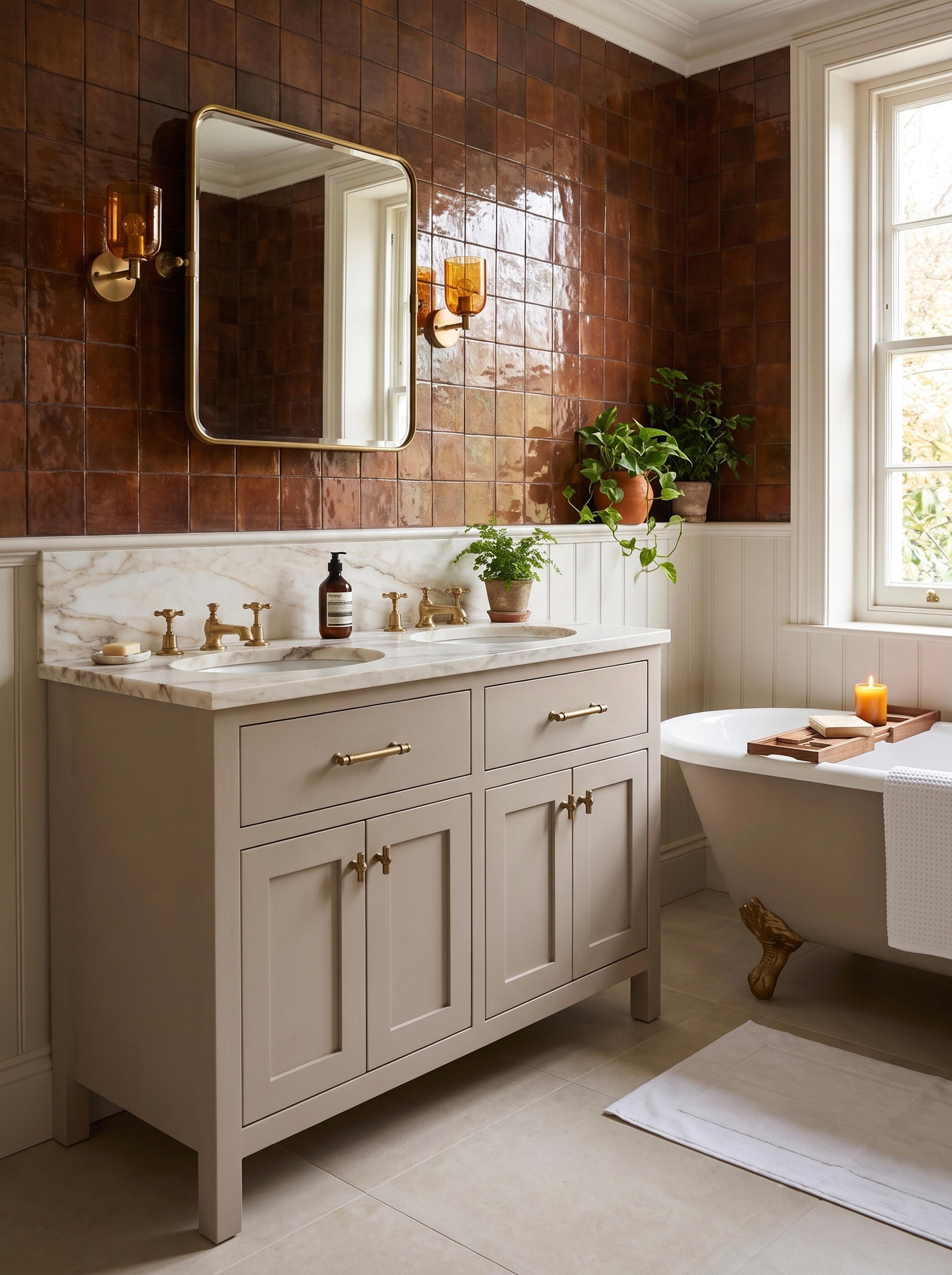 Langham Double Basin Neutral Angled