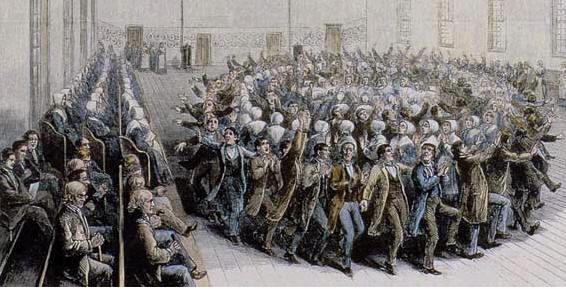 shakers dancing