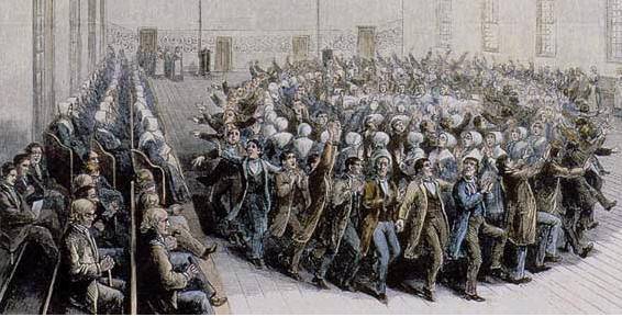 shakers dancing