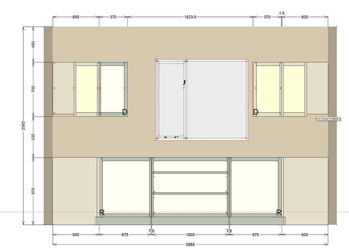 kitchen elevation