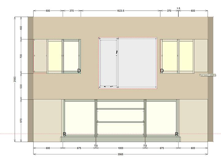 kitchen elevation