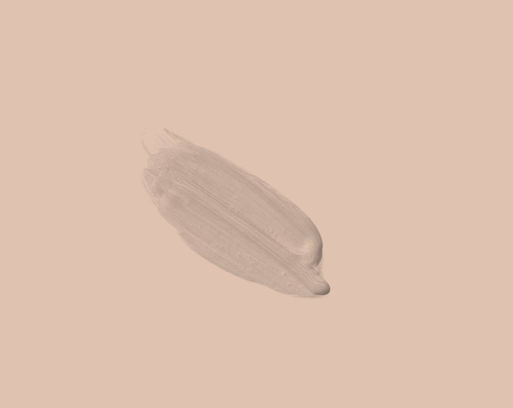 A single brushstroke of Meadow Thistle paint on a slightly lighter Pink background. The paint appears smooth and slightly textured, with soft edges.