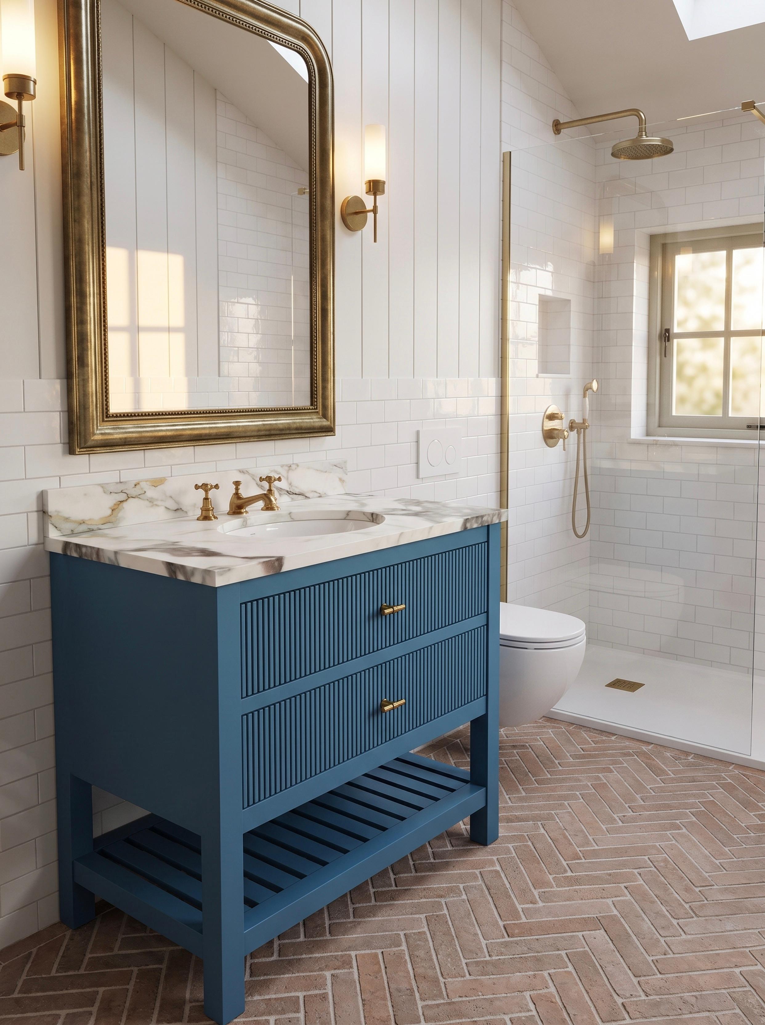 Chilton Single Basin Painted Angled