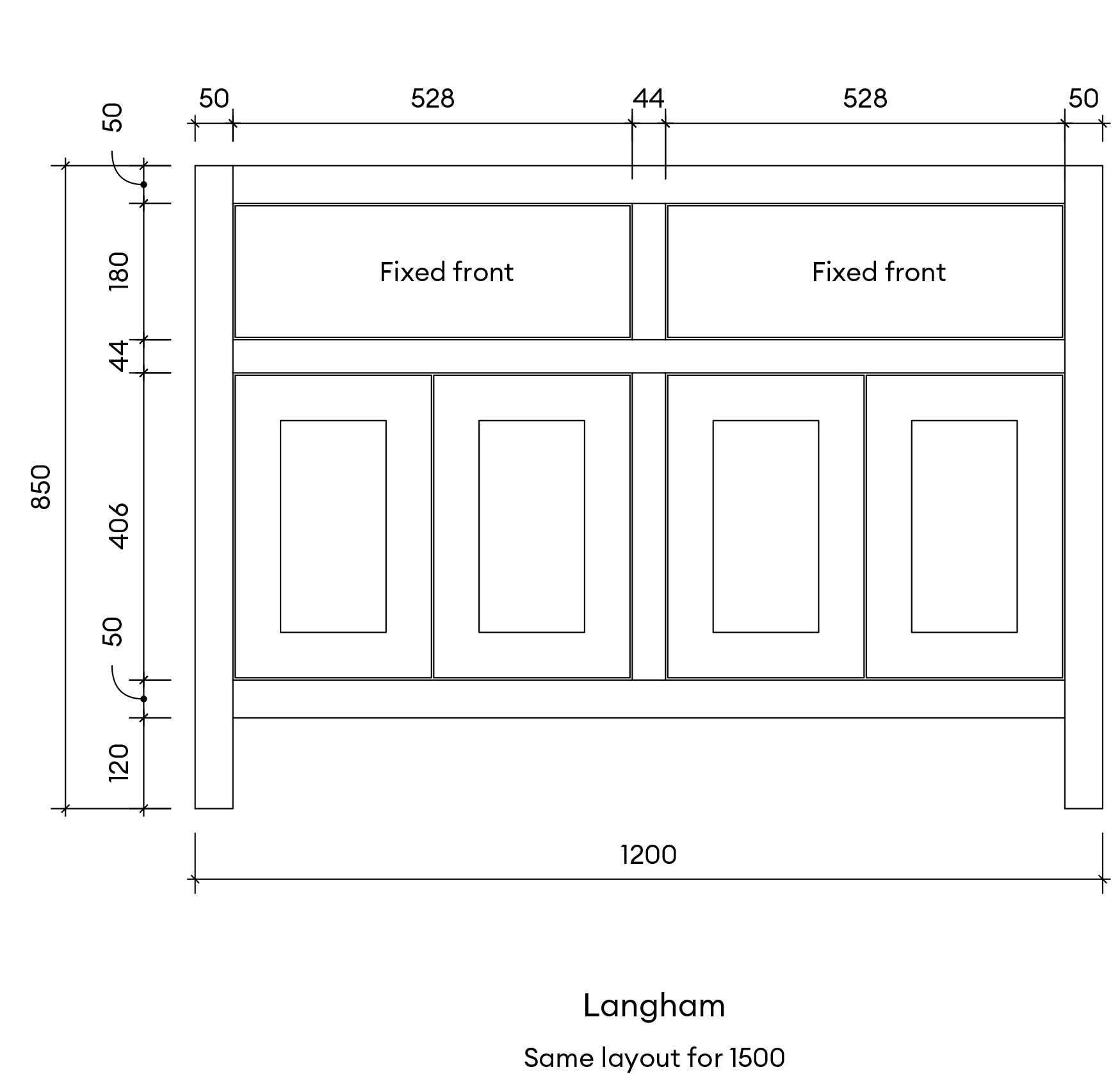 Langham Double Diagram