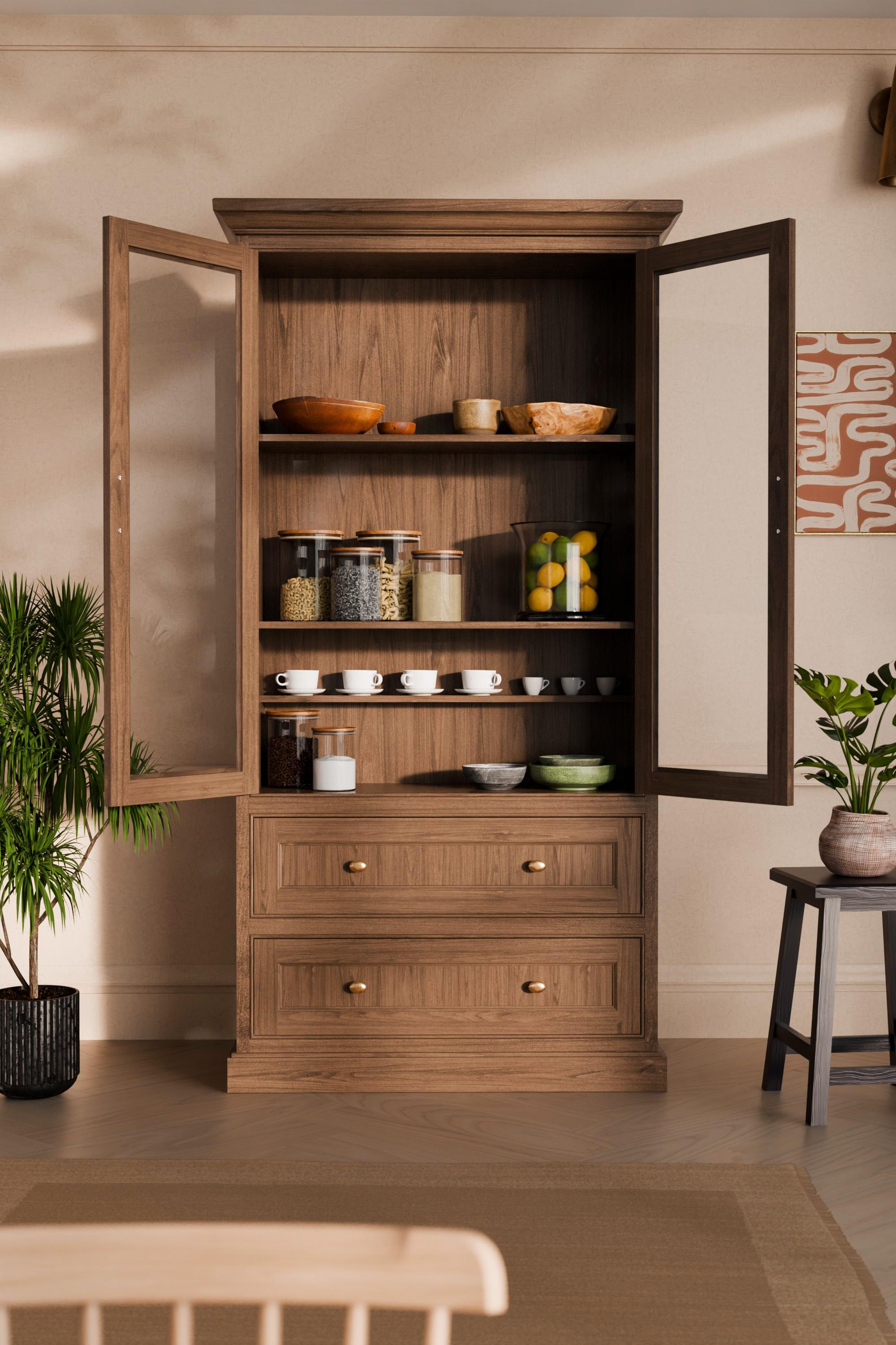 Anmer Double Shallow Display Larder