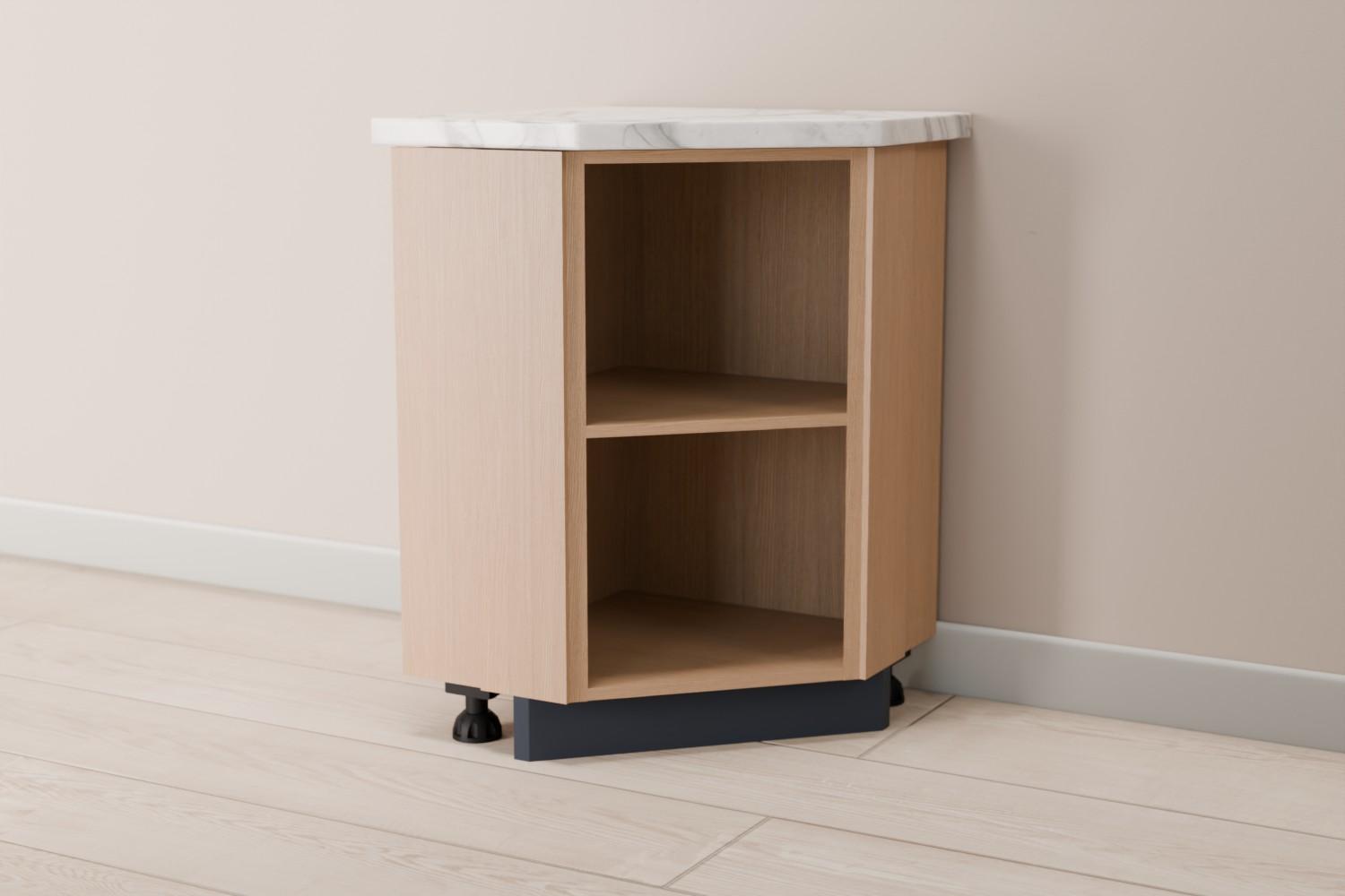 Open Angled Cabinet